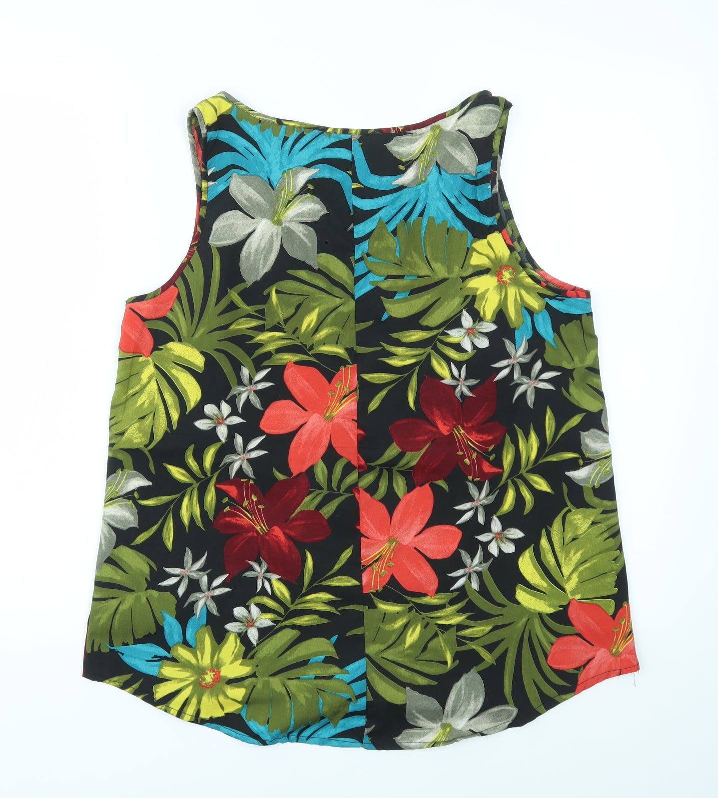 PEP&CO Womens Multicoloured Floral  Basic Blouse Size 12