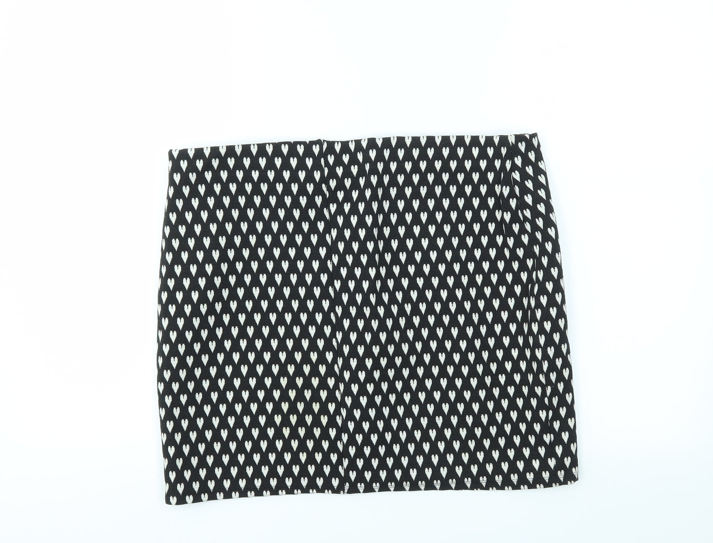 Primark Womens Multicoloured Geometric  A-Line Skirt Size 16  - stretch waistband