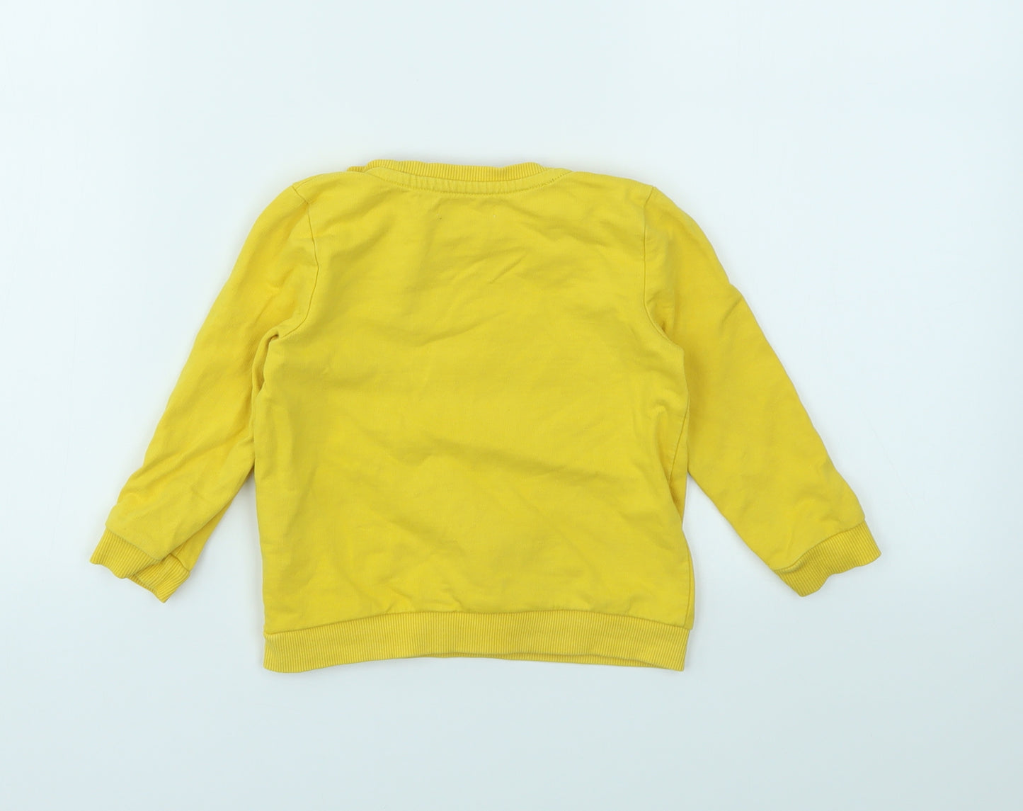 PEP&CO Boys Yellow   Pullover Jumper Size 18-24 Months