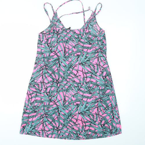 PEP&CO Womens Multicoloured Geometric  Fit & Flare  Size 10