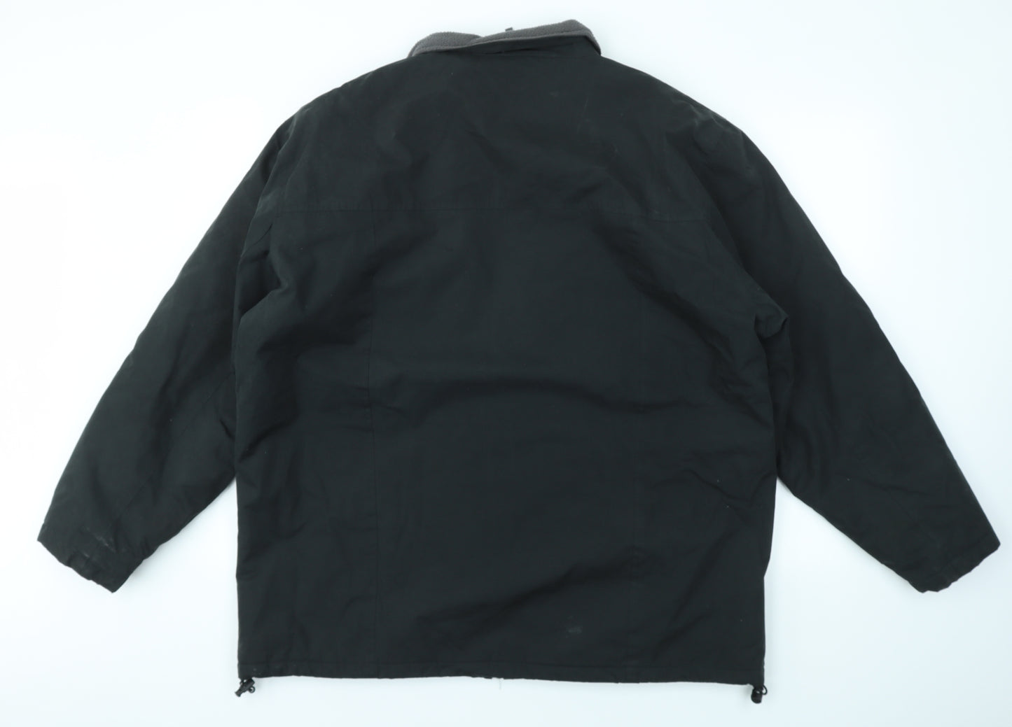 Paul Berman Mens Black Houndstooth  Jacket Coat Size L