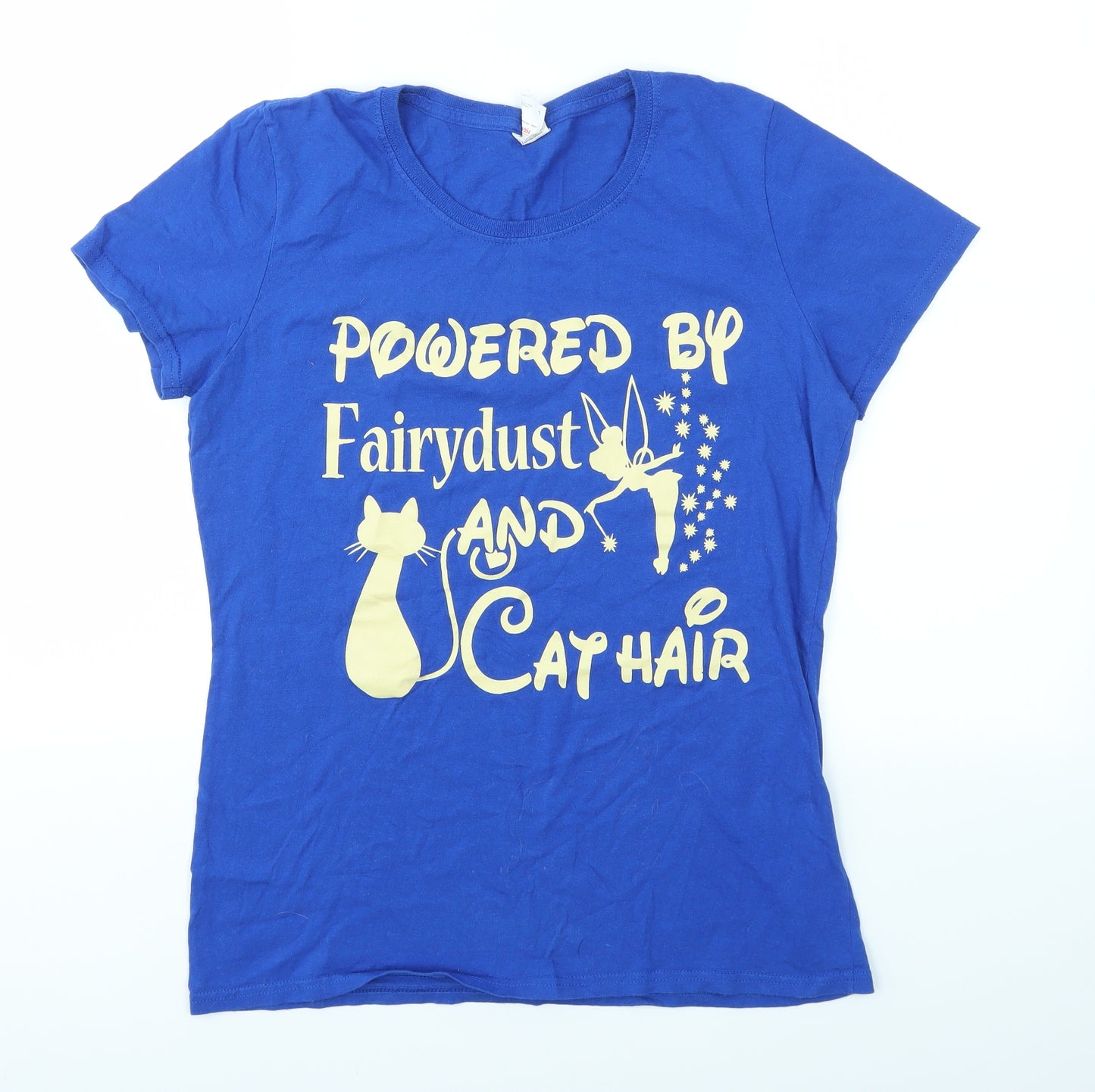 Fruit of the Loom Womens Blue   Basic T-Shirt Size L