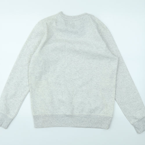 Brave Soul Mens Grey   Pullover Jumper Size M