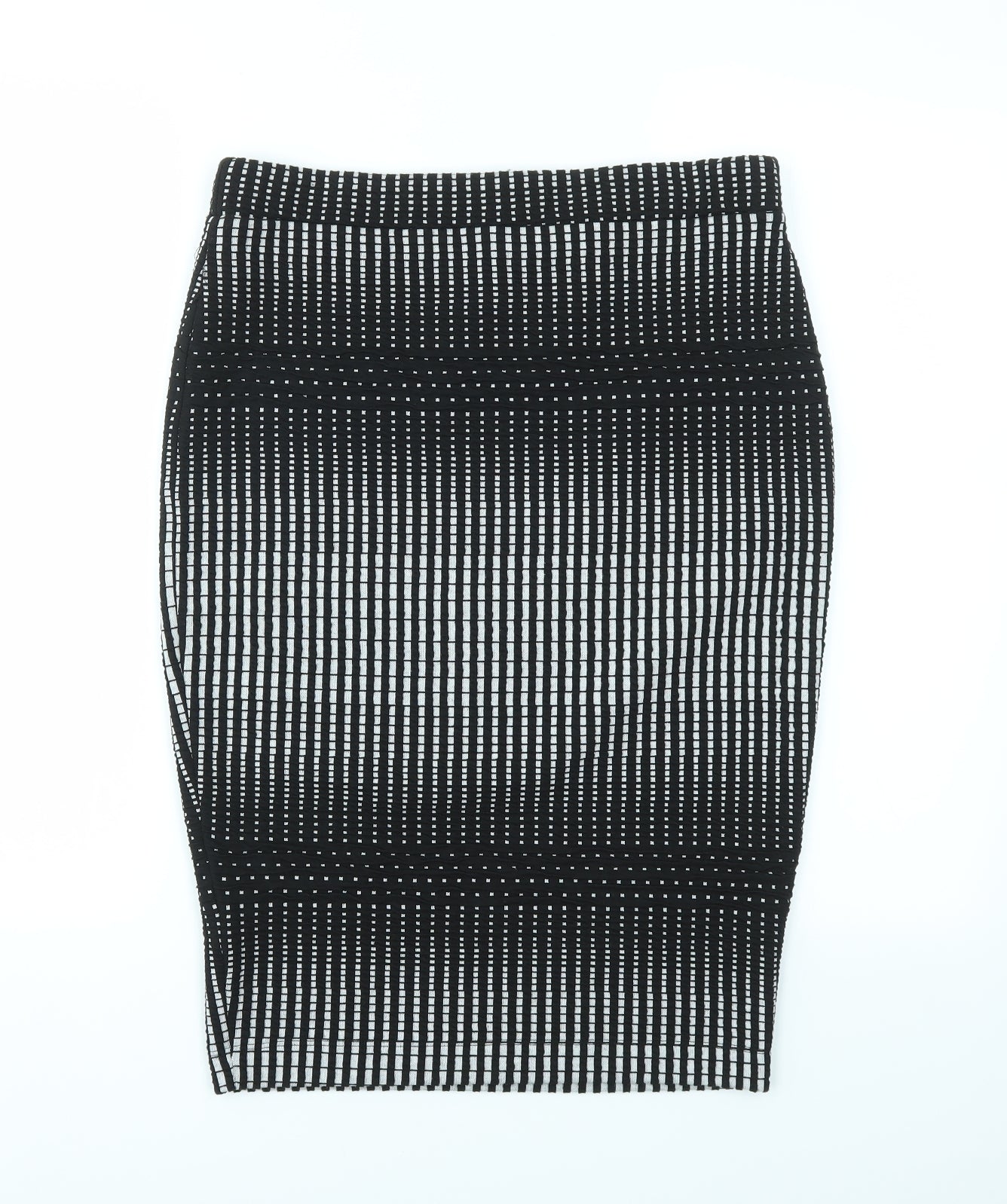 French Connection Womens Multicoloured Geometric  A-Line Skirt Size 12  - stretch waistband