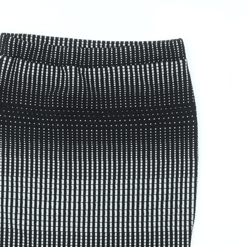 French Connection Womens Multicoloured Geometric  A-Line Skirt Size 12  - stretch waistband