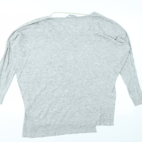 Primark Womens Grey   Pullover Jumper Size M