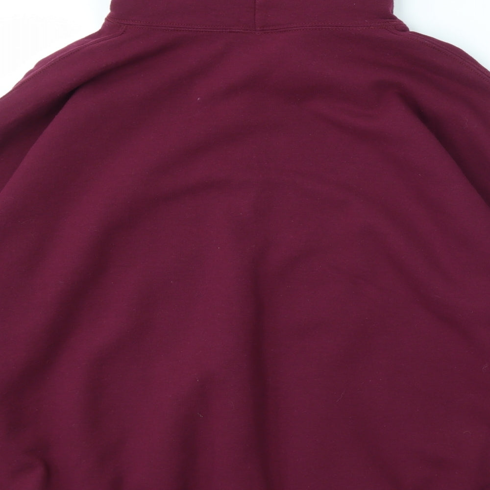 Gildan Mens Purple   Pullover Hoodie Size 2XL