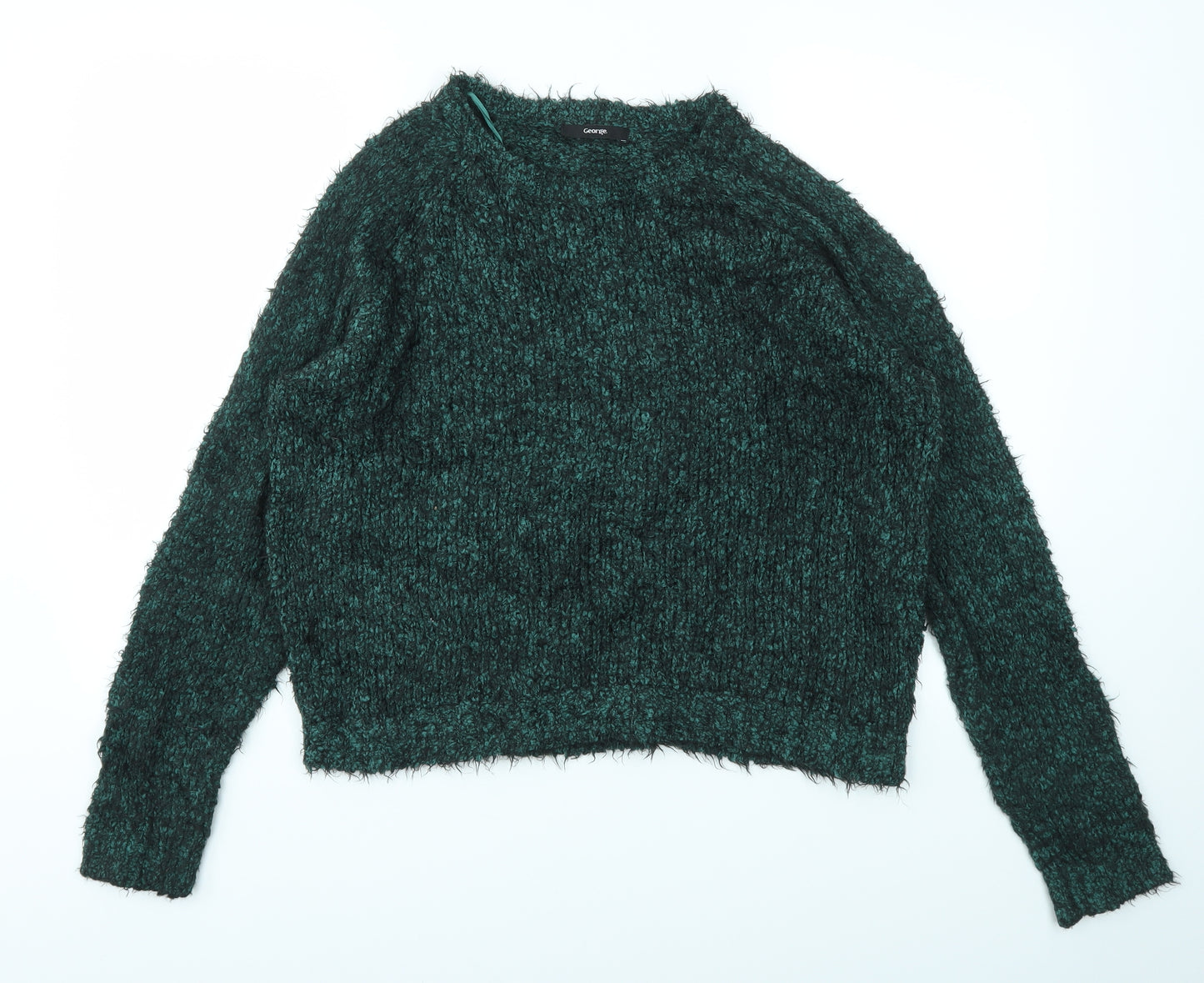 George Womens Green   Pullover Jumper Size 14