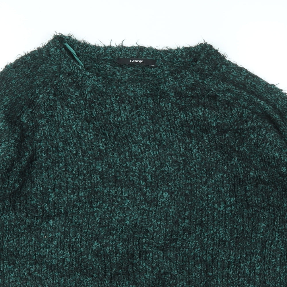 George Womens Green   Pullover Jumper Size 14
