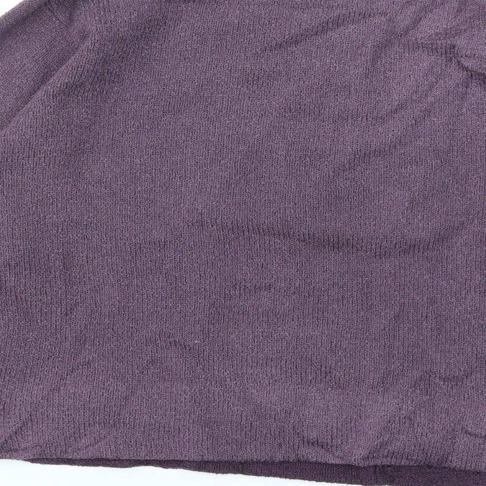 Jessica Graaf Womens Purple   Pullover Jumper Size S