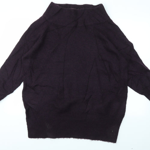 New Look Womens Purple   Pullover Jumper Size L
