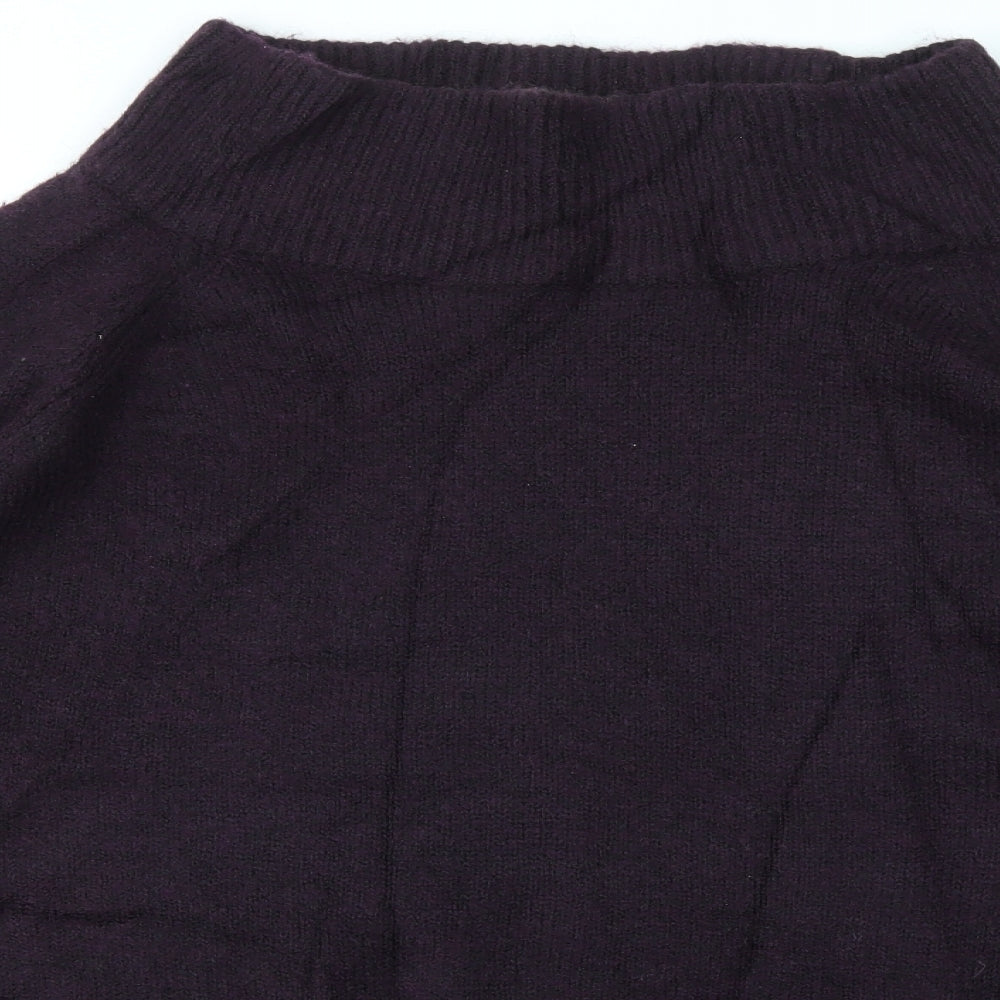 New Look Womens Purple   Pullover Jumper Size L