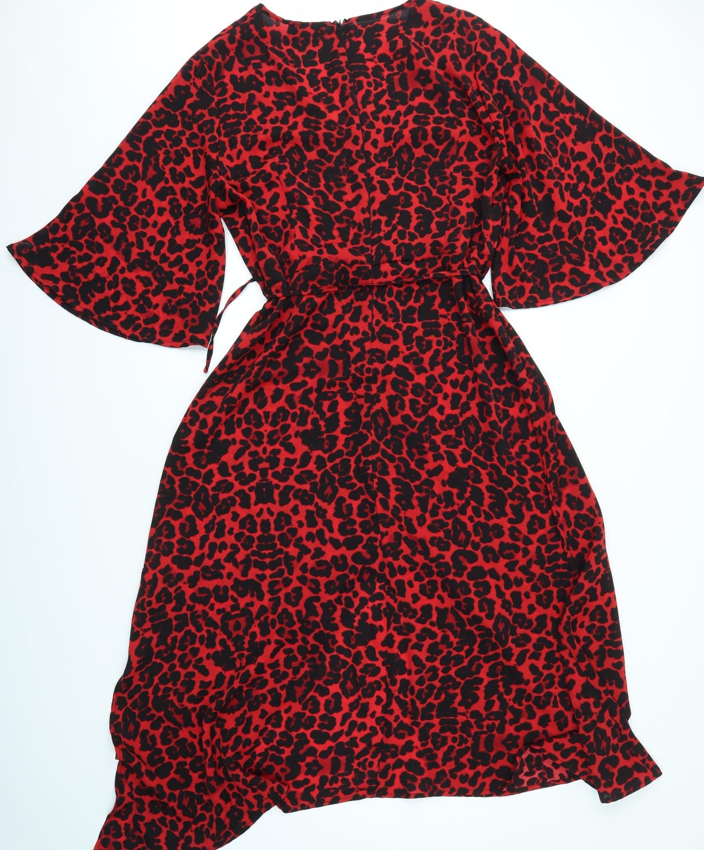 AX Womens Multicoloured Animal Print  Fit & Flare  Size 16