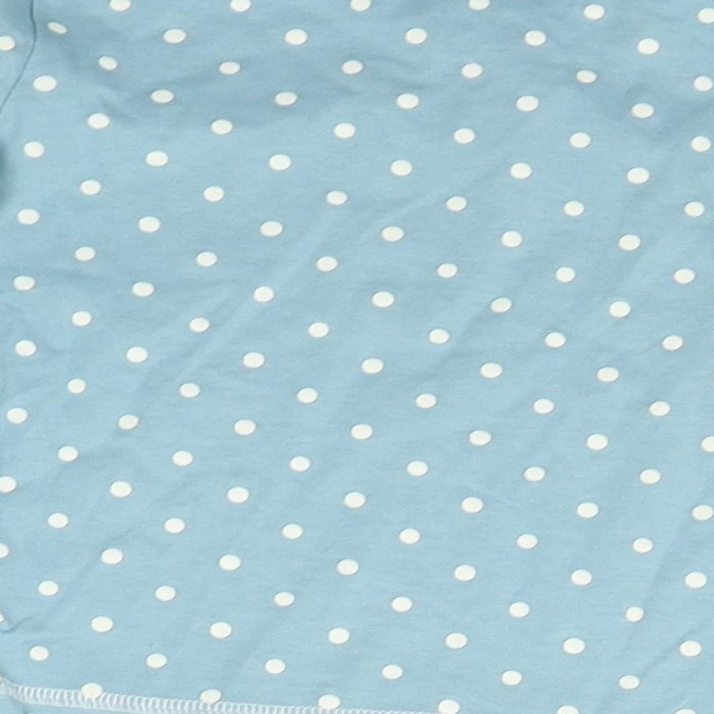 TU Girls Blue Polka Dot  Top Pyjama Top Size 4-5 Years