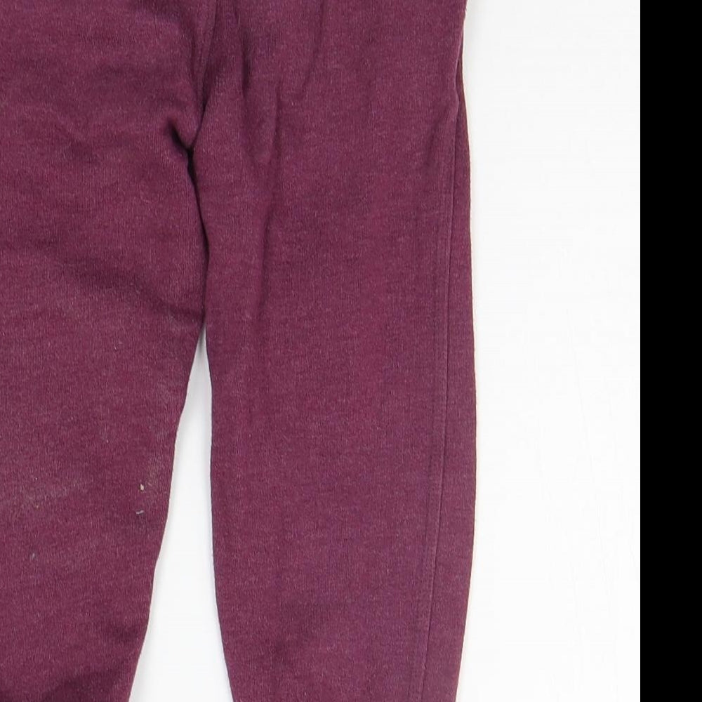 SoulCal&Co Boys Purple   Jogger Trousers Size 3-4 Years