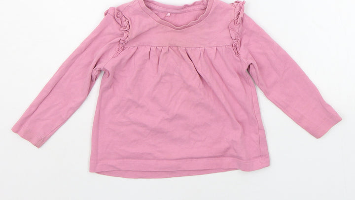 George Baby Pink   Basic T-Shirt Size 12-18 Months