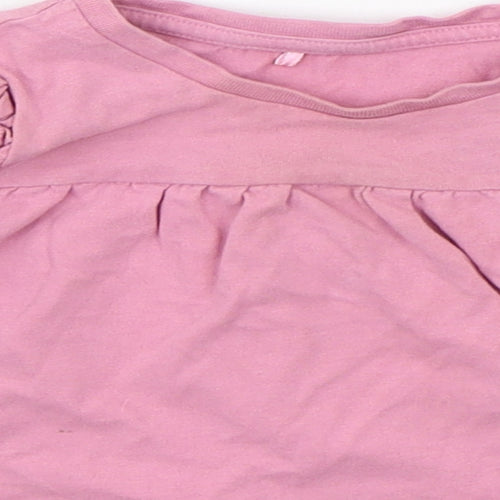 George Baby Pink   Basic T-Shirt Size 12-18 Months