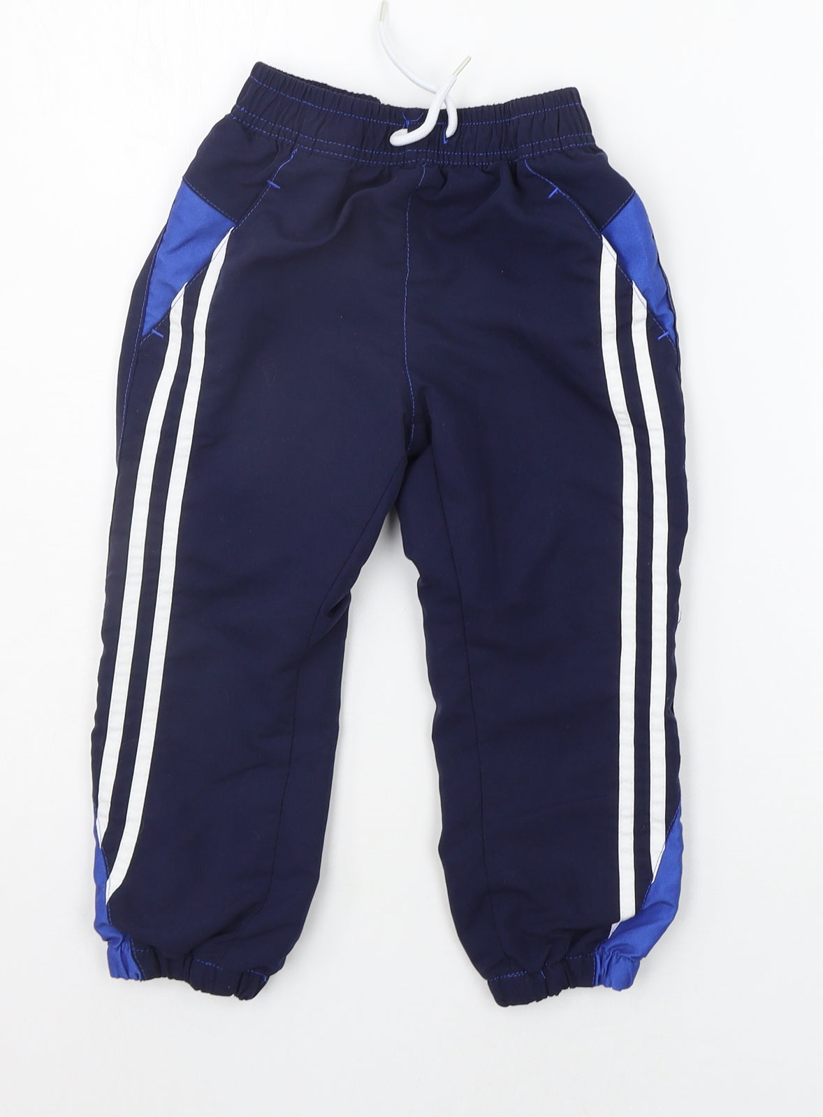 hullabaloo Boys Blue Striped  Sweatpants Trousers Size 3-4 Years