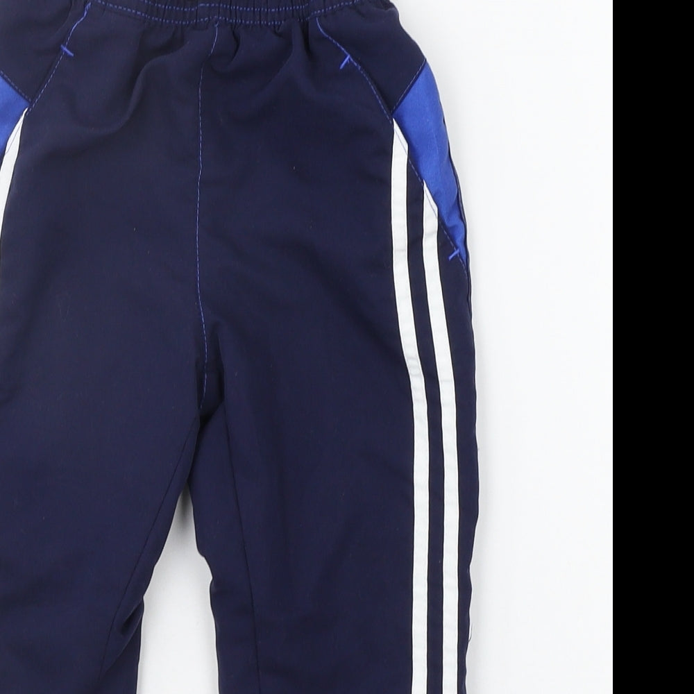 hullabaloo Boys Blue Striped  Sweatpants Trousers Size 3-4 Years