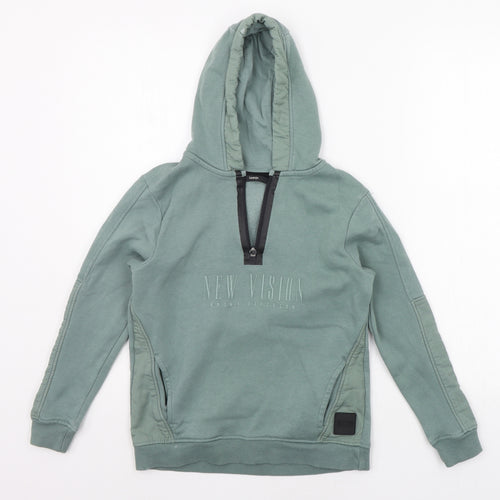 George Boys Green   Pullover Hoodie Size 9-10 Years