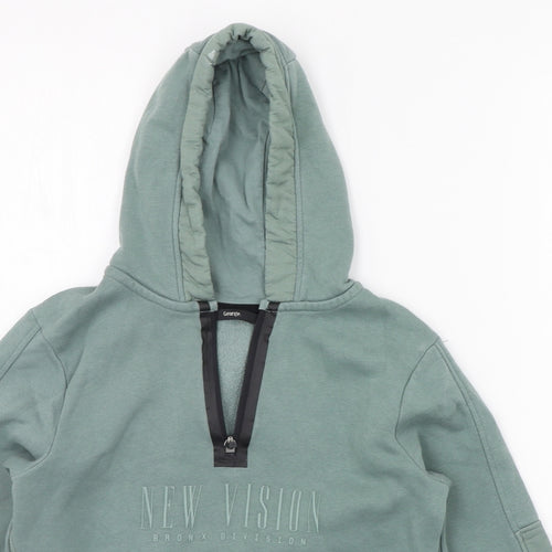 George Boys Green   Pullover Hoodie Size 9-10 Years