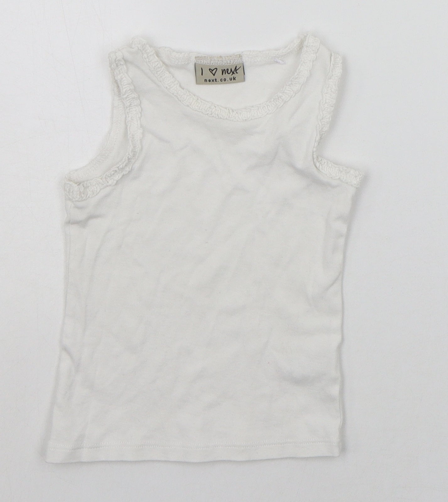 NEXT Baby White   Basic Tank Size 12-18 Months