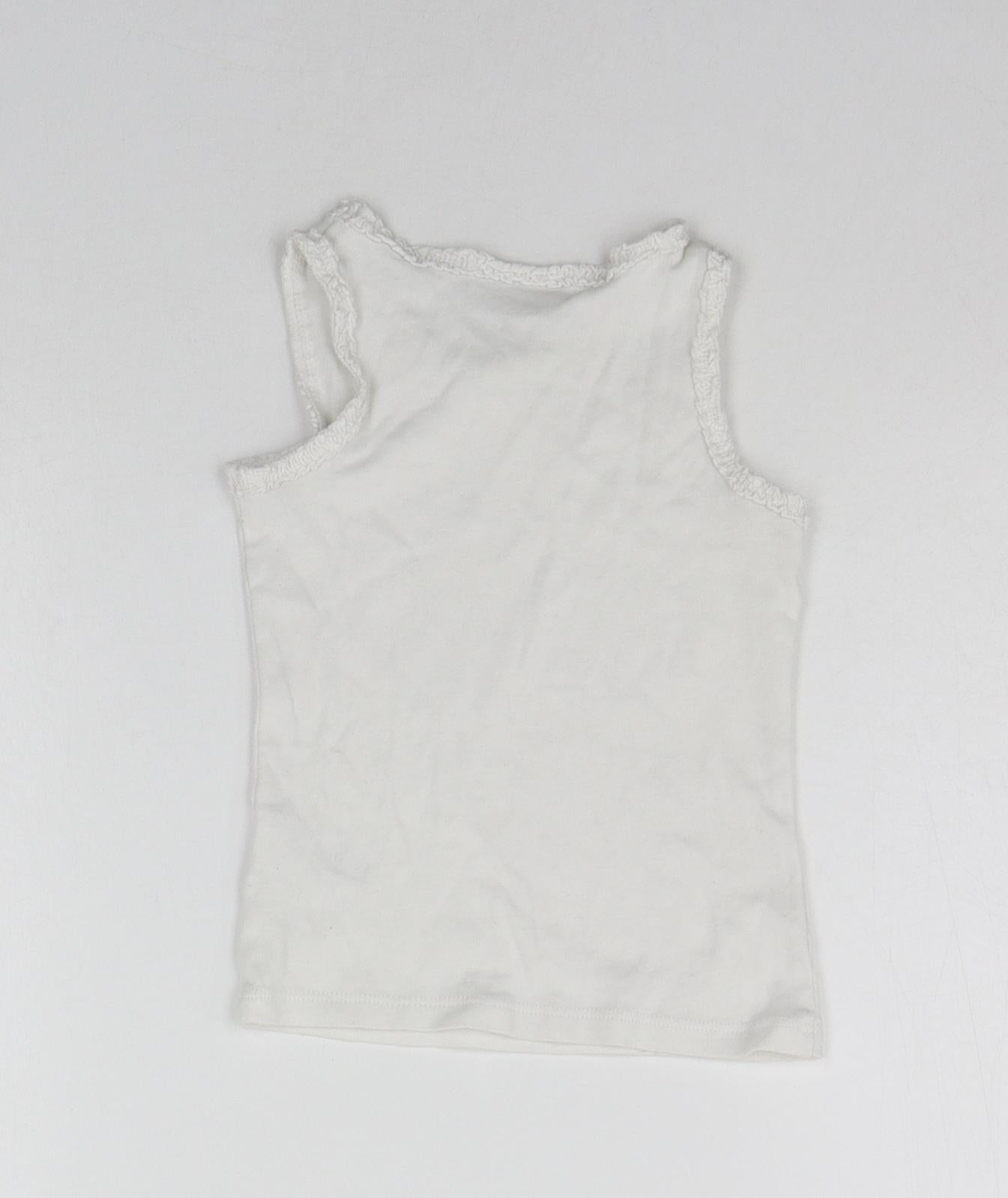 NEXT Baby White   Basic Tank Size 12-18 Months