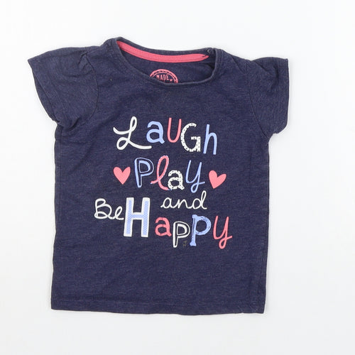 Young Dimension Baby Blue   Basic T-Shirt Size 24 Months