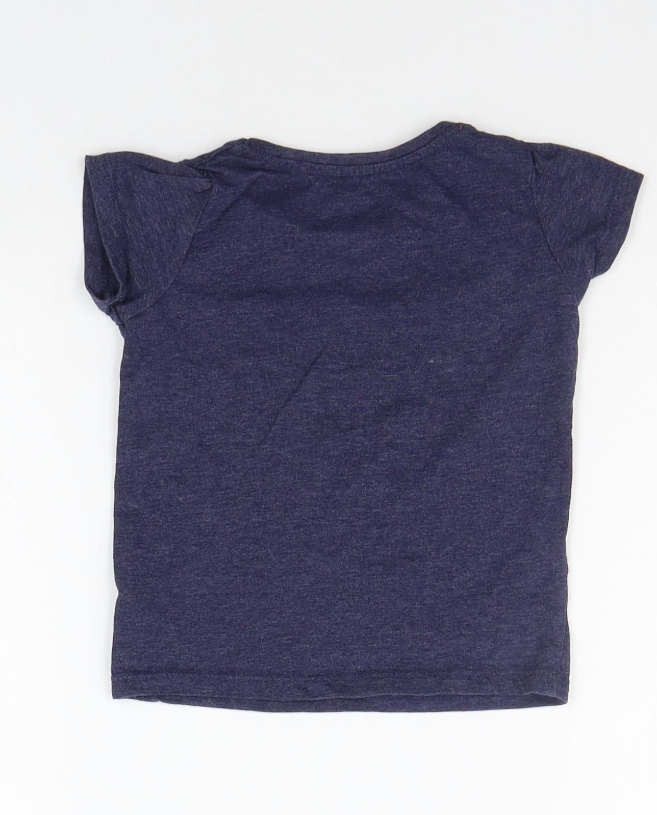 Young Dimension Baby Blue   Basic T-Shirt Size 24 Months
