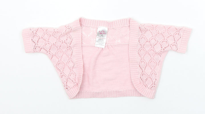 Evie Angel Girls Pink   Cardigan Jumper Size 2 Years