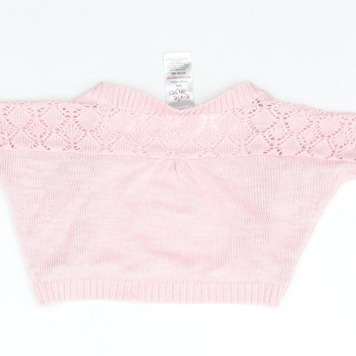 Evie Angel Girls Pink   Cardigan Jumper Size 2 Years