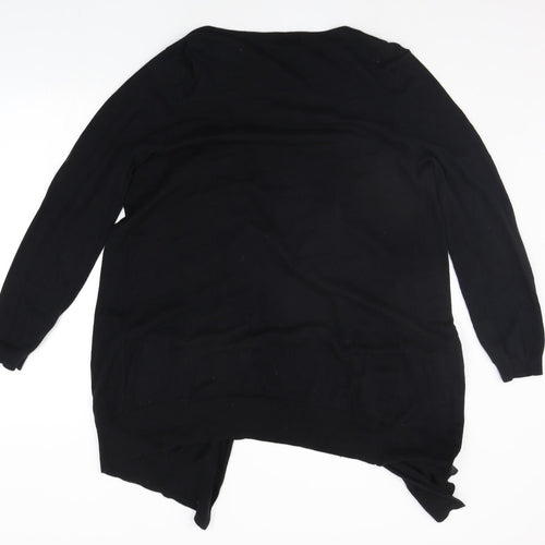 NEXT Womens Black   Cardigan Jumper Size 14