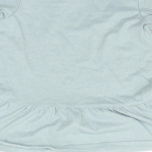 H&M Girls Green   Basic T-Shirt Size 12-18 Months