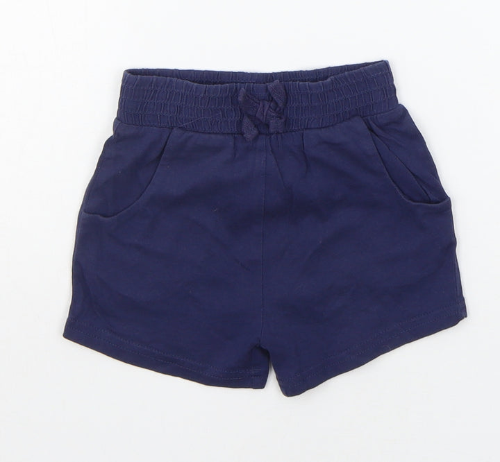 NEXT Girls Blue Cropped Trousers Size 12-18 Months