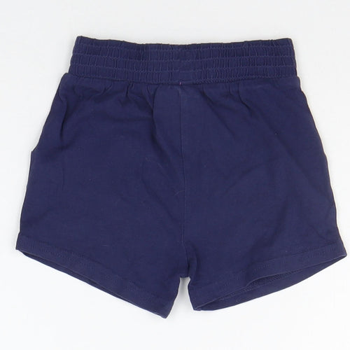 NEXT Girls Blue   Cropped Trousers Size 12-18 Months