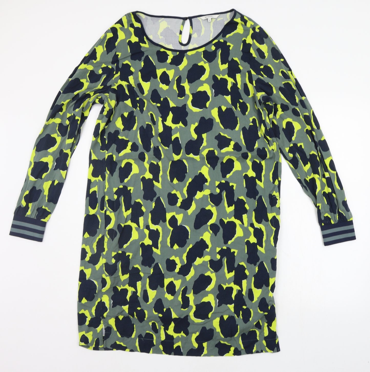 sandwhich Womens Green Geometric  A-Line  Size 10