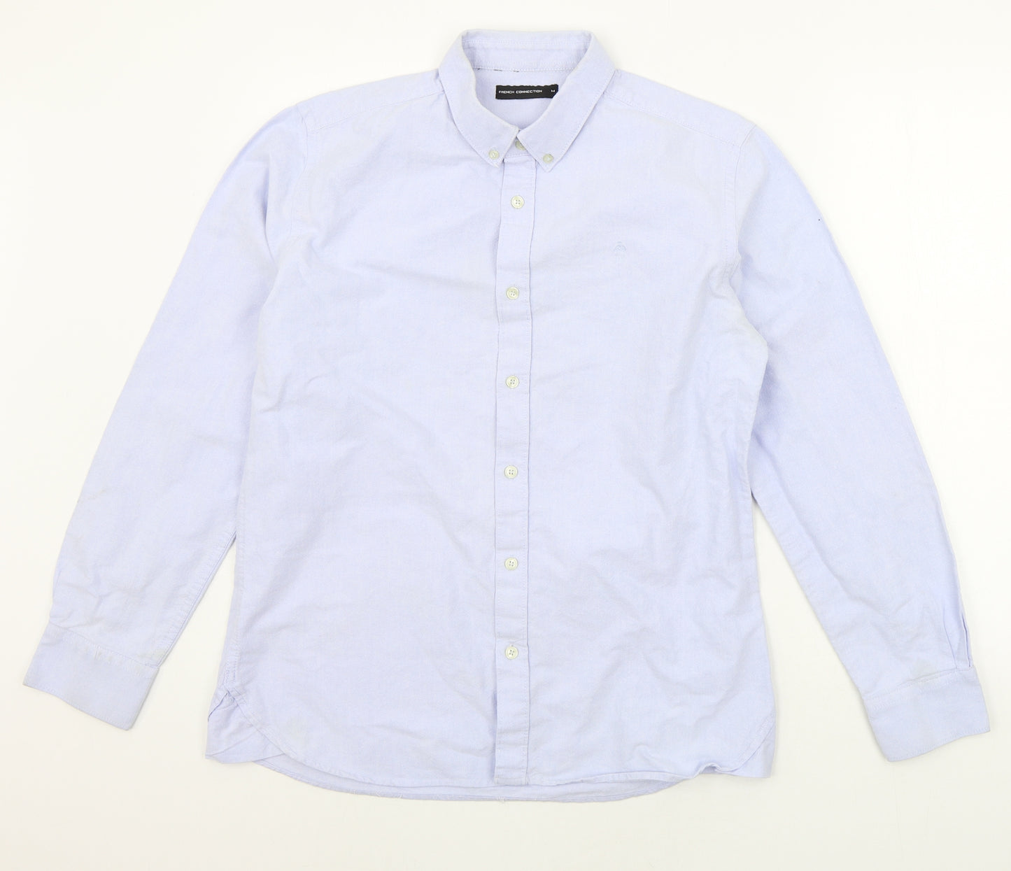 French Connection Mens Blue    Button-Up Size M