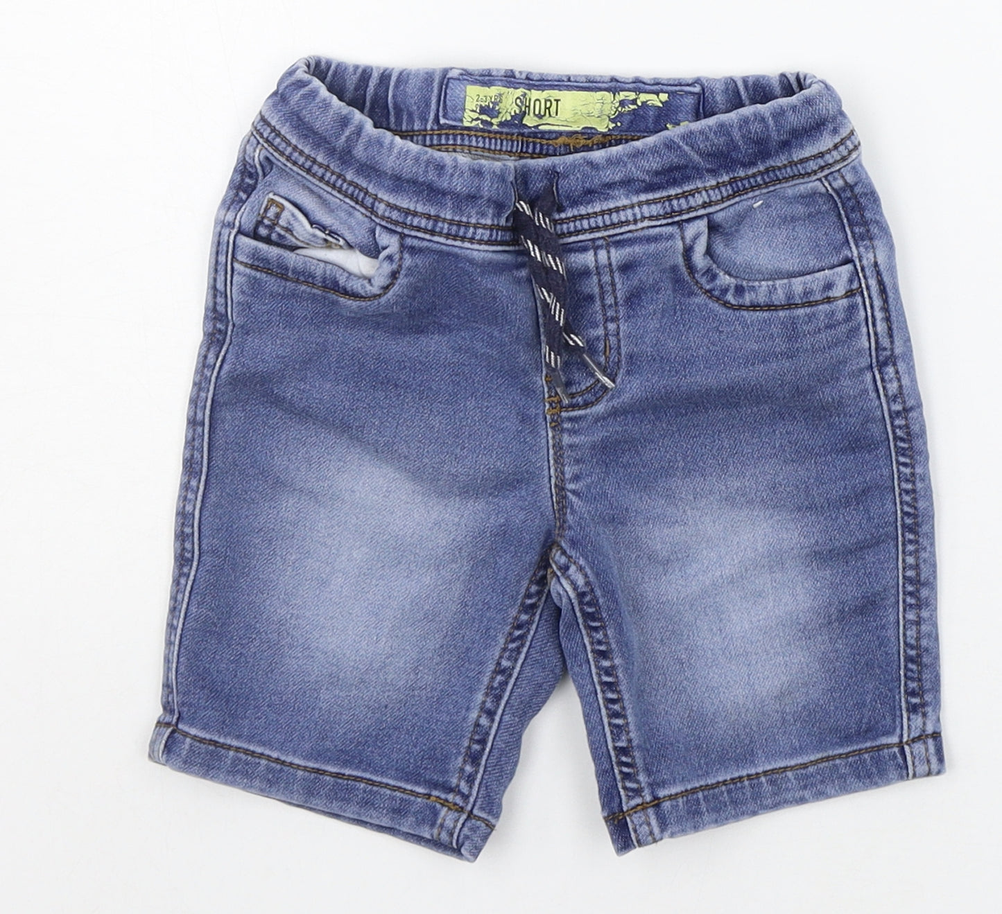 Primark Boys Blue   Chino Shorts Size 2-3 Years