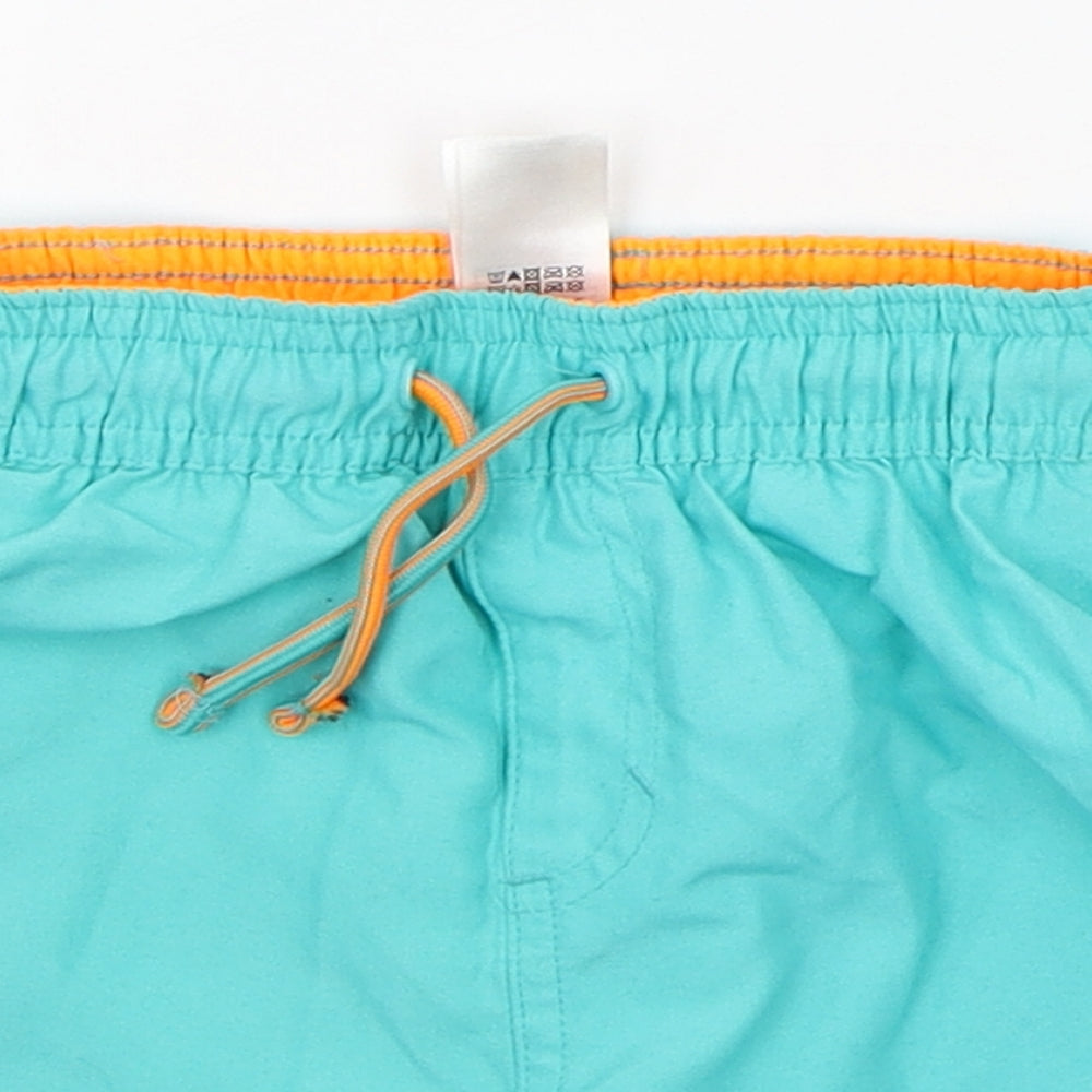 F&F Boys Green   Sweat Shorts Size 3-4 Years