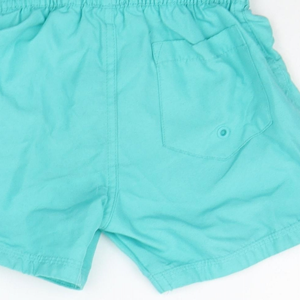 F&F Boys Green   Sweat Shorts Size 3-4 Years