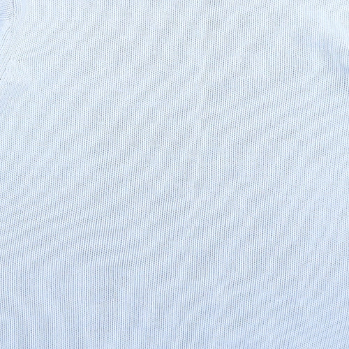 BM Womens Blue  Knit Pullover Jumper Size M