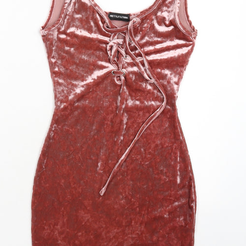PRETTYLITTLETHING Womens Pink   Mini  Size S