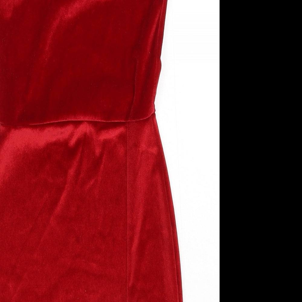 PRETTYLITTLETHING Womens Red   Mini  Size 4