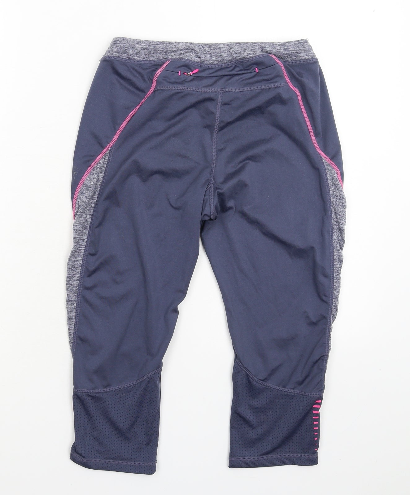 Elle Sport Womens Grey   Compression Shorts Size 10