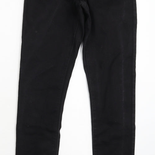 Denim & Co. Womens Black  Denim Jegging Jeans Size 8 L30 in