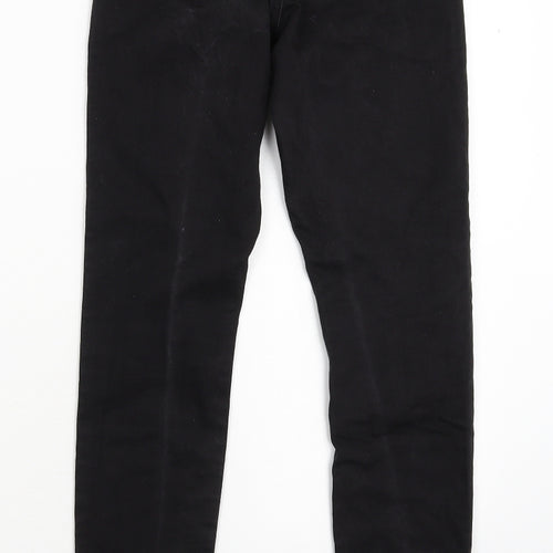 Denim & Co. Womens Black  Denim Jegging Jeans Size 8 L30 in