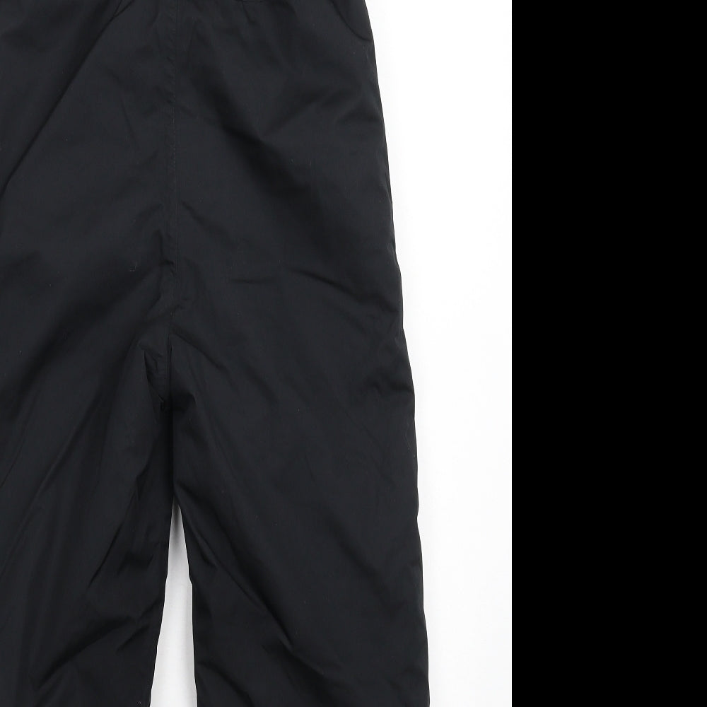 Crane Boys Black   Snow Pants Trousers Size 6-7 Years