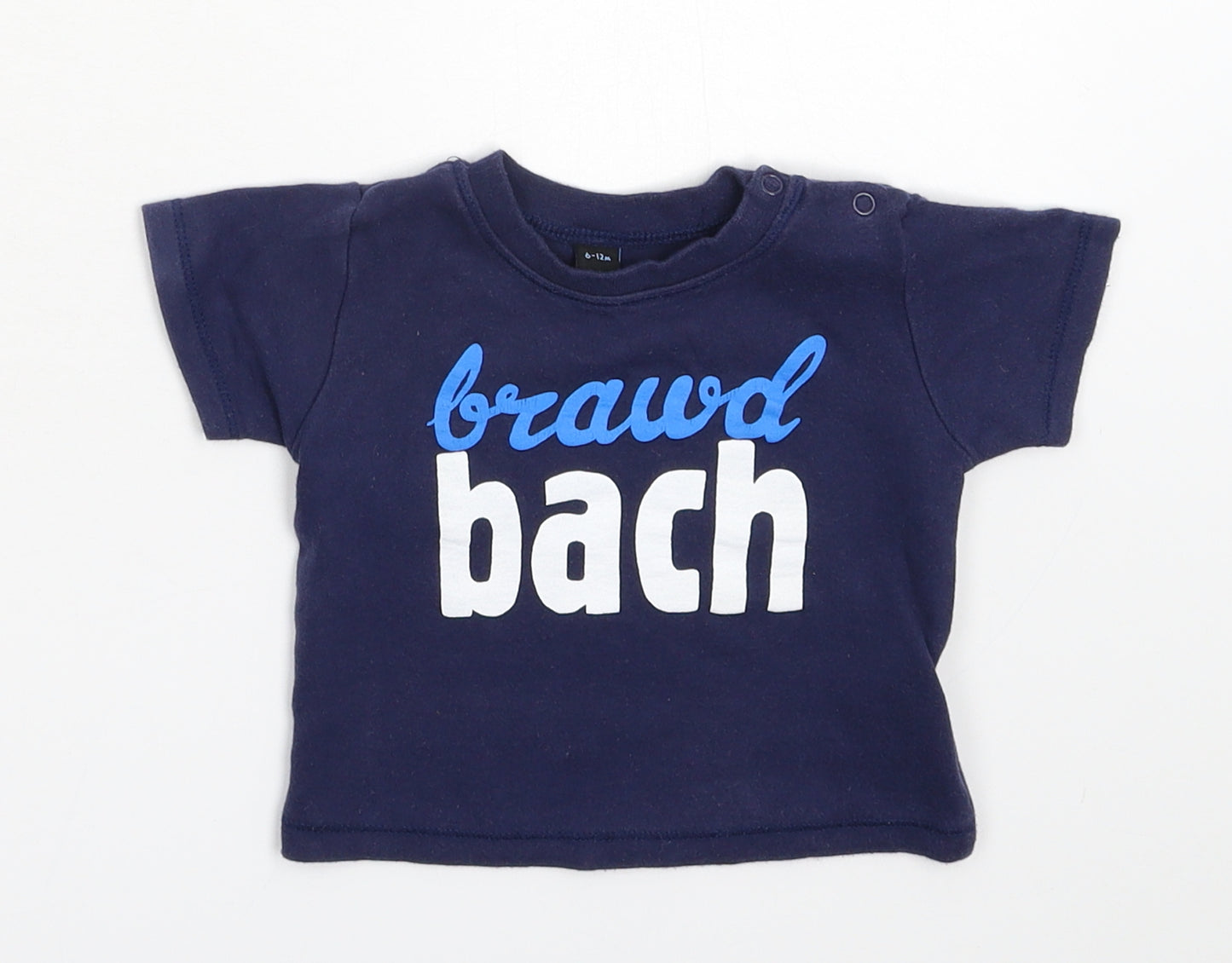 BabyBugz Baby Blue   Basic T-Shirt Size 9-12 Months