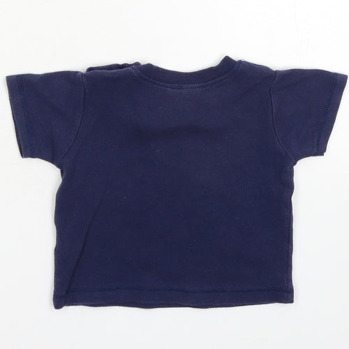 BabyBugz Baby Blue   Basic T-Shirt Size 9-12 Months