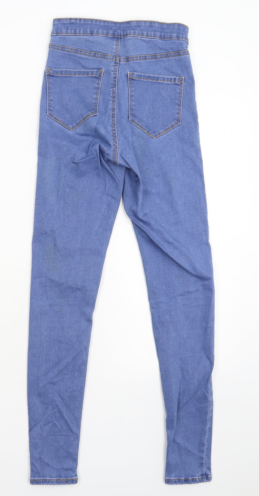 Denim & Co. Womens Blue  Denim Jegging Jeans Size 6 L28 in